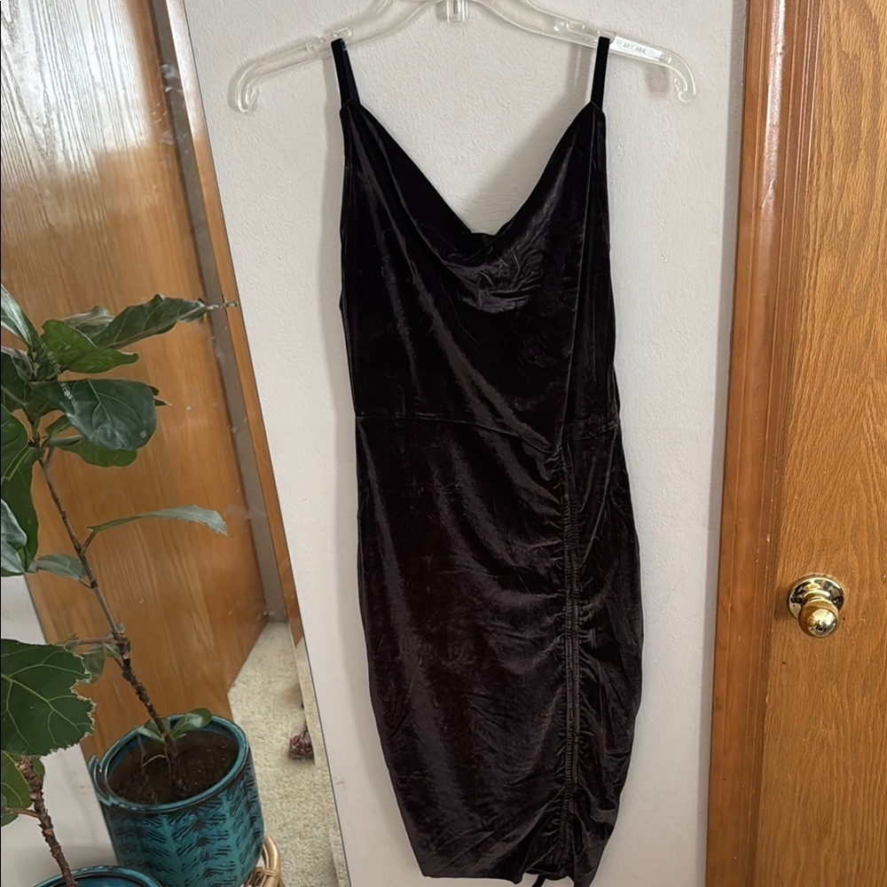 Black Joyfolie Velvet dress